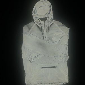 Reflective men’s windbreaker
